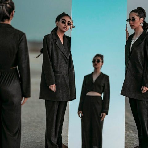 What I Wore: Jenni Kayne Oversized Sweater & Skirt